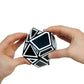 Project Genius Ghost Xtreme 3x3 Speed Cube - Multi-Color Plastic Puzzle for Brain Teasers & One-Player Games - Model M5109