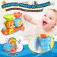 Baby Bath Toys For Kids Ages 1-3 Toddler Bath Toy Bear Bathtub Toys For Babies 12 Months Boys Girls Infant Water Tub Toys 1 2 3 Year Olds Preschool Learning Gift