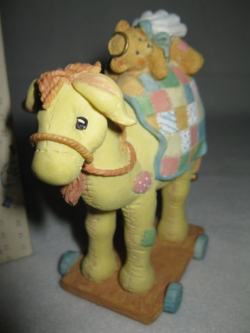 Cherished Teddies 'Camel' Pull-Toy Nativity 904309 With Box