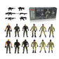 MQSTARSRISE Army Men Soldiers Toys for Boys Age 4-7 Army Men Action Figures with  Military Playset Action Figures Soldier Toy Set Easter Gift for Boys