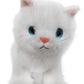 Ice King Bear Plush Toy - Fluffy Little Cat Stuffed Animal, 6 Inches, White