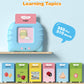 510 Words, Talking Flash Cards For Toddler 1 2 3 4 Year Olds, Language Learning Toys, Pocket Speech Therapy Toys, Autism Toys, M