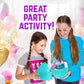 Girlzone Egg Surprise Mermaid Sparkle Slime Kit, 39 Pieces To Make Glow In The Dark Slime With Glitter Slime Add Ins, For Girls 8-12, Ideal Easter Gifts For Kids