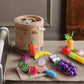 Cutting & Cooking Wooden Fruits & Vegetables Kitchen Set