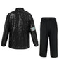 Nekifui Boys 70S Sequin Jacket Disco Outfits Pop King Costume For Kids Dance Star Set(Z3757,L)