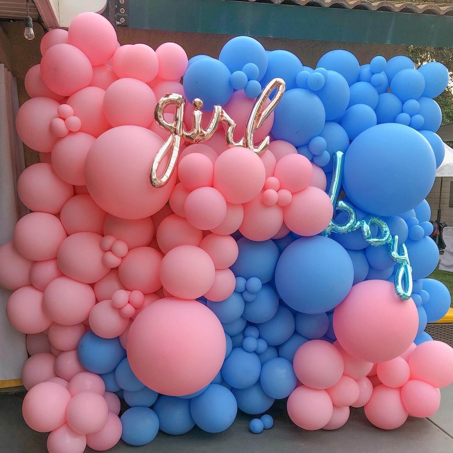 Bezente Pink Giant Balloons 36 Inch - 8 Pack Jumbo Pink Balloons Large Round Light Pink Latex Balloons For Birthday Wedding Anni