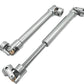 HOPLEX 2pcs Stainless Steel Drive Shaft 112-165mm for 1/10 RC Crawler Traxxas TRX6 Axial SCX10 Wraith Capra D90 TF2 Redcat GEN8