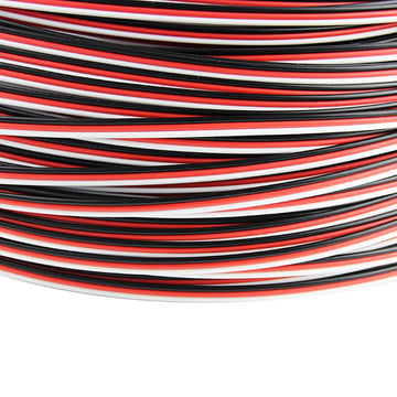 OliYin 50 feet 22AWG Servo Cable 3p Line for Futaba JR RC Servo Hobby Model Aircraft Model Wiring 60 corex0.08mm