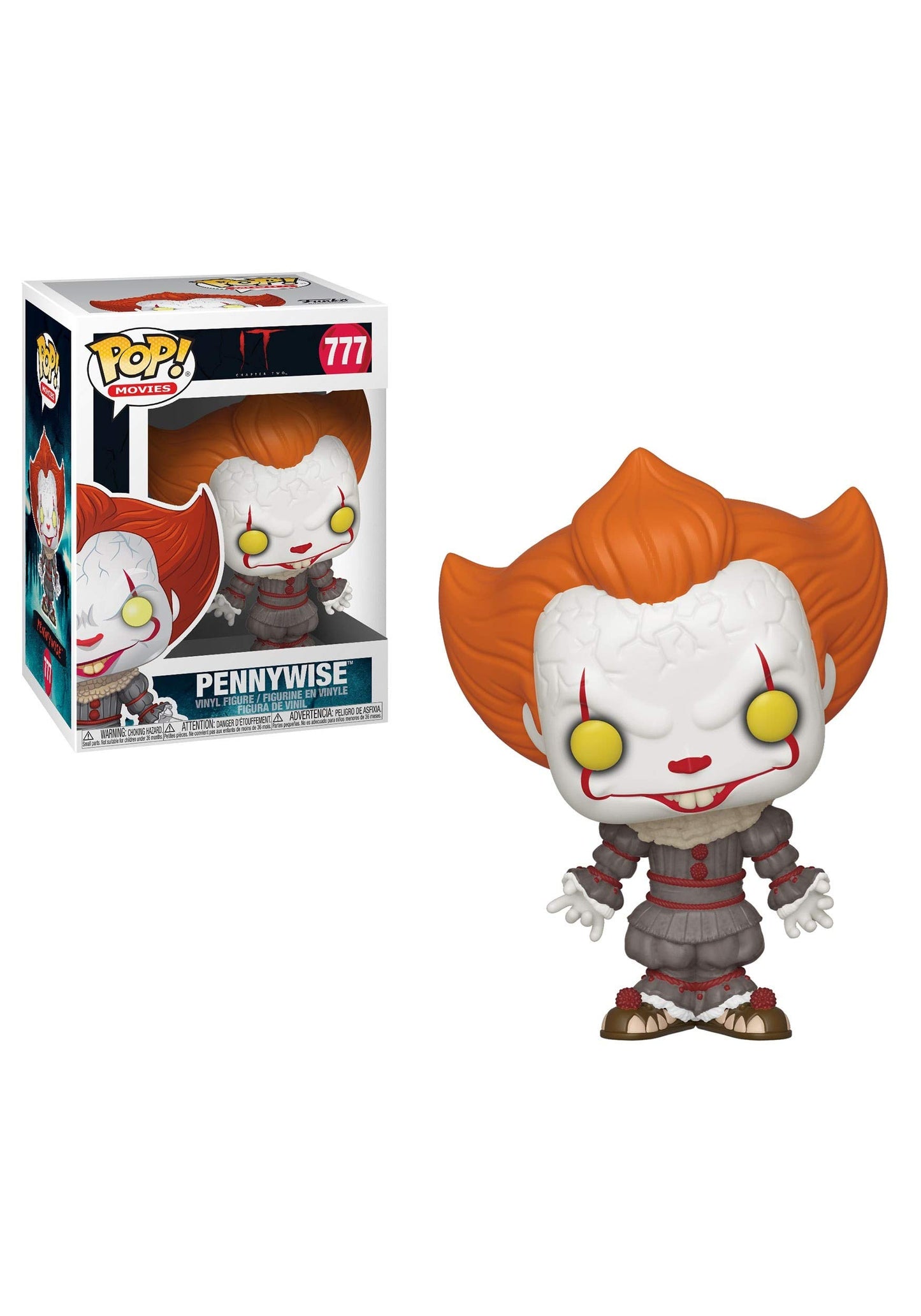 Funko Pop! Movies: It 2 -Pennywise With Open Arms, Multicolor, Us One-Size