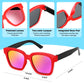Smallzi Kids Sunglasses Bulk, Kids Sunglasses Party Favor, 24 Pack Neon Sunglasses For Kids Bulk With Uv400 Protection, Kids Sunglasses Boys Girls 3-8, Kids Summer Pool Beach Birthday Party Favors
