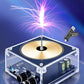 10 Cm Solid State Bluetooth Musical Tesla Coil Touchable Artificial Lightning Spark Gap Arc Generator Desktop Toy Arc Plasma Ele