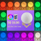 Paint Your Own Moon Lamp Kit, 16 Colors Rechargeable Diy 3D Moon Night Light Arts And Crafts Kit, Art Supplies Birthday Gifts Fo