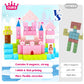 Hiwawind Magnetic Blocks-Princess Castle Collection World,Magnetic Toys For 3+ Year Old Boys & Girls, Creative Stem Building Toy
