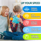 Gaper Go Quick Push Pop Game, 6 Modes Fast Push Bubble Game, Console Pop Game, Fidget Toys Light Up Pop Game, Handheld Puzzle Ga
