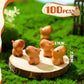 Simgoing 100 Pcs Capybara Figurines Mini Capybara Resin Figurines Capybara Figure Ornament Miniature Animal Desktop Tabletop Out