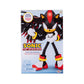Sonic The Hedgehog Shadow Action Figure - 6-Inch Customizable Collector Edition - Plastic Material