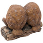 Romantic Owl Always Love You Figurine With Red Heart And Two Decorative Owls On Log For Cute Girl'S Bedroom Decor Statues For Wife & Valentine'S Day Gift Ideas For Girlfriend