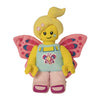 Lego Minifigure Butterfly Girl With Flowers 12' Plush Character