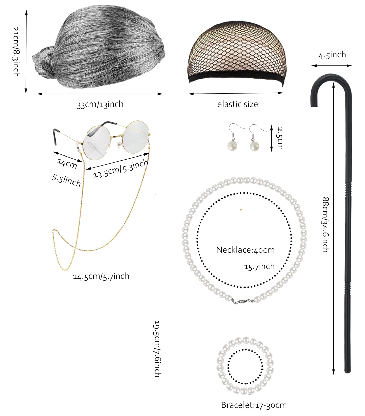 Girls 100Th Day Of School Costume Grandma Dress Halloween Cosplay Little Old Lady Costume For Kids (3 Floral, 5)