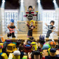 Roblox Action Collection - Punk Rockers Four Figure Pack [Includes Exclusive Virtual Item]