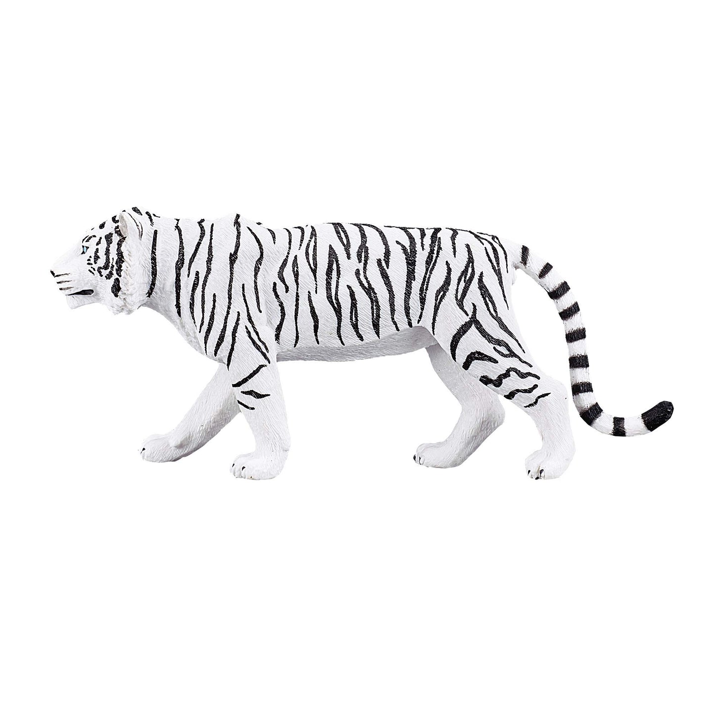 Mojo White Tiger Realistic International Wildlife Hand Painted Toy Figurine
