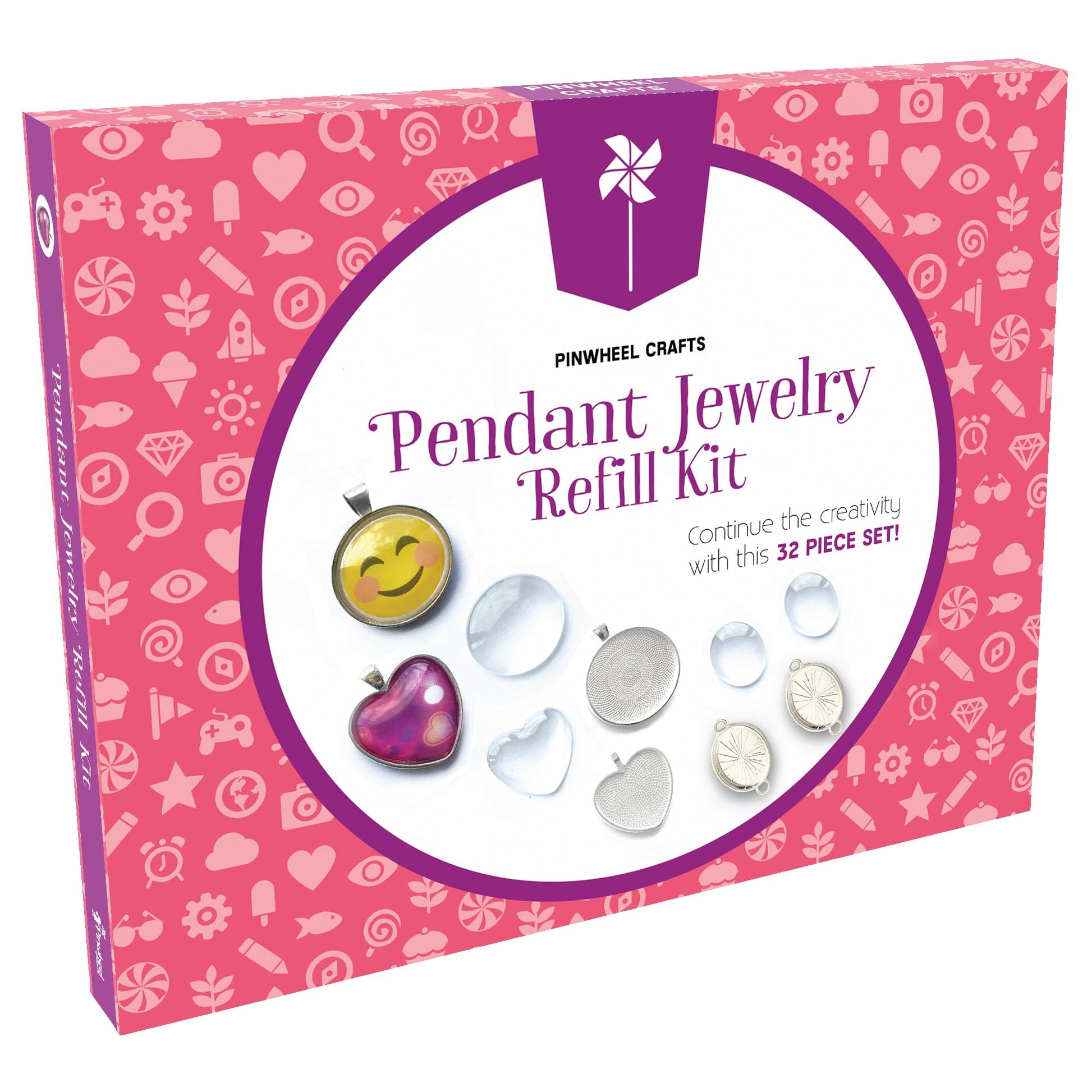Pinwheel Crafts Pendant Jewelry Refill Kit