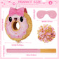 Zhanmai Pink Donut Pinata - Multicolor Party Decoration with String, Bat & Blindfold for Birthday & Baby Shower - Model KSN274711