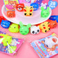 Valentines Day Gifts for Kids 28 Pack Valentines Cards with Prefilled 7 Shapes Led Light Up Rings Bulk Party Favors Toys for Kid