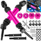 BRCatWPark Drive Shaft Axles Upgrades Part for 1/10 Rustler 2WD (VXL)/Stampede 2WD (VXL),RC Steel #45 2Pcs Driveshafts CVD w/Hex