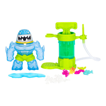 Heroes of Goo Jit Zu Hero Creator Thrash Action Figure, Multicolor, Model 42786, 3 Unique Goo Fillings for Endless Play