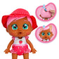 Cry Babies - Fun N' Sun Allie 10' Baby Doll With Strawberry Themed Swimsuit Plus 6 Accessories - Ages 18+ Months