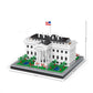 alltogetho Micro Mini Building Blocks - White House Replica, Educational Fun Toy, Medium Size, Plastic Material