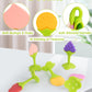 Teething Toys for Babies, 10 Pack Silicone Baby Teethers, Frozen Baby Teething Toys, Fruit Shape, BPA-Free, Natural Organic Soft