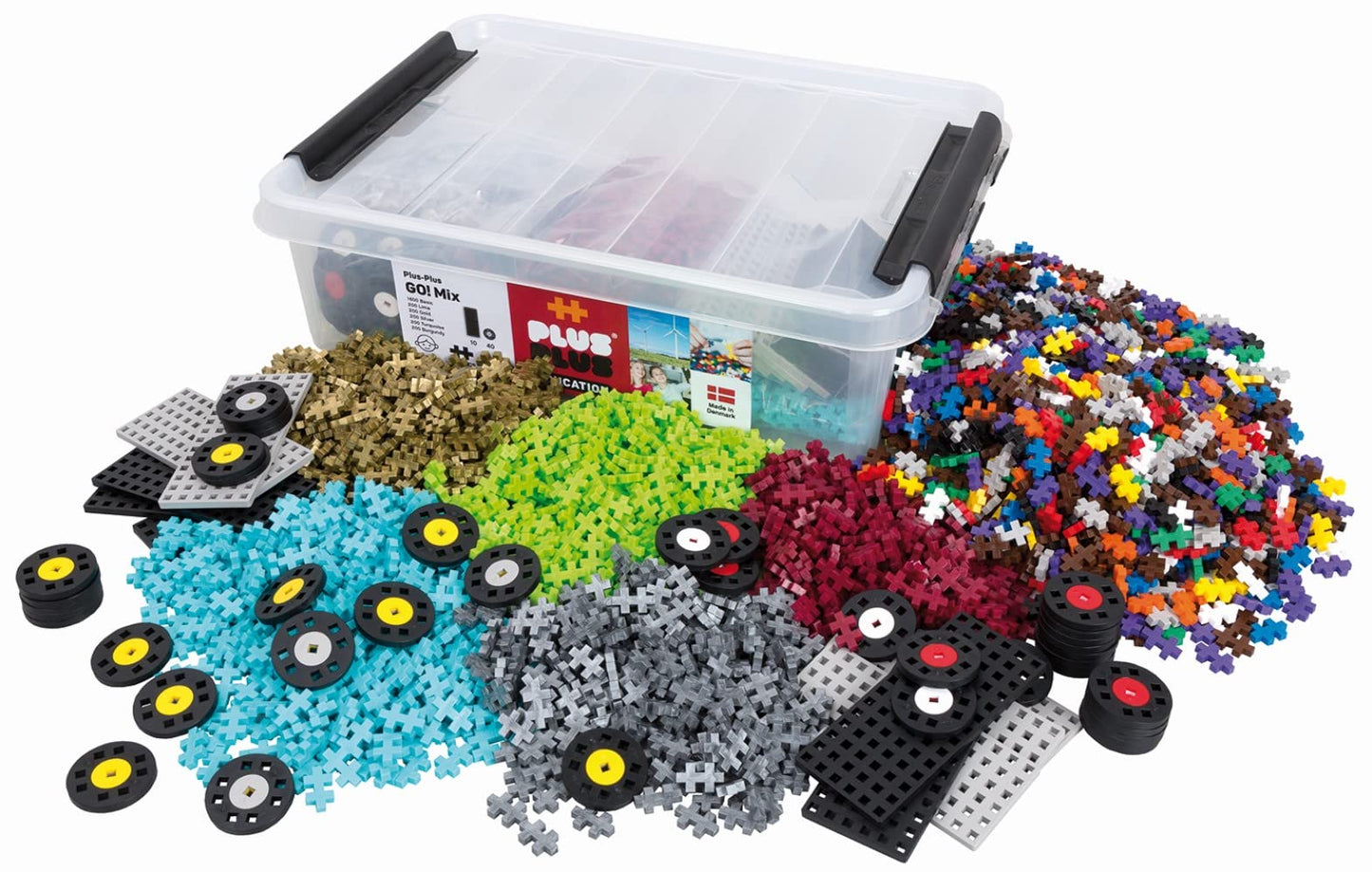 Plus-Plus Go Education Tub 2600 Pcs