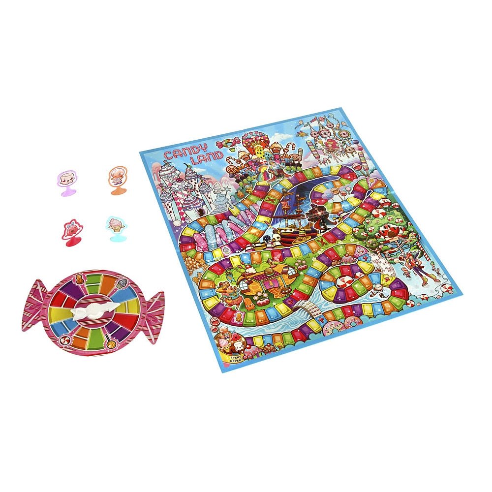 Hasbro Candy Land Game - Classic Board Game, Cardboard, Red, Model A4813035