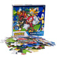 Sonic The Hedgehog Floor Puzzle For Kids Set - Bundle With 72 Piece Sonic Floor Puzzle, Stickers, Tattoos, More | Sonic Jigsaw P