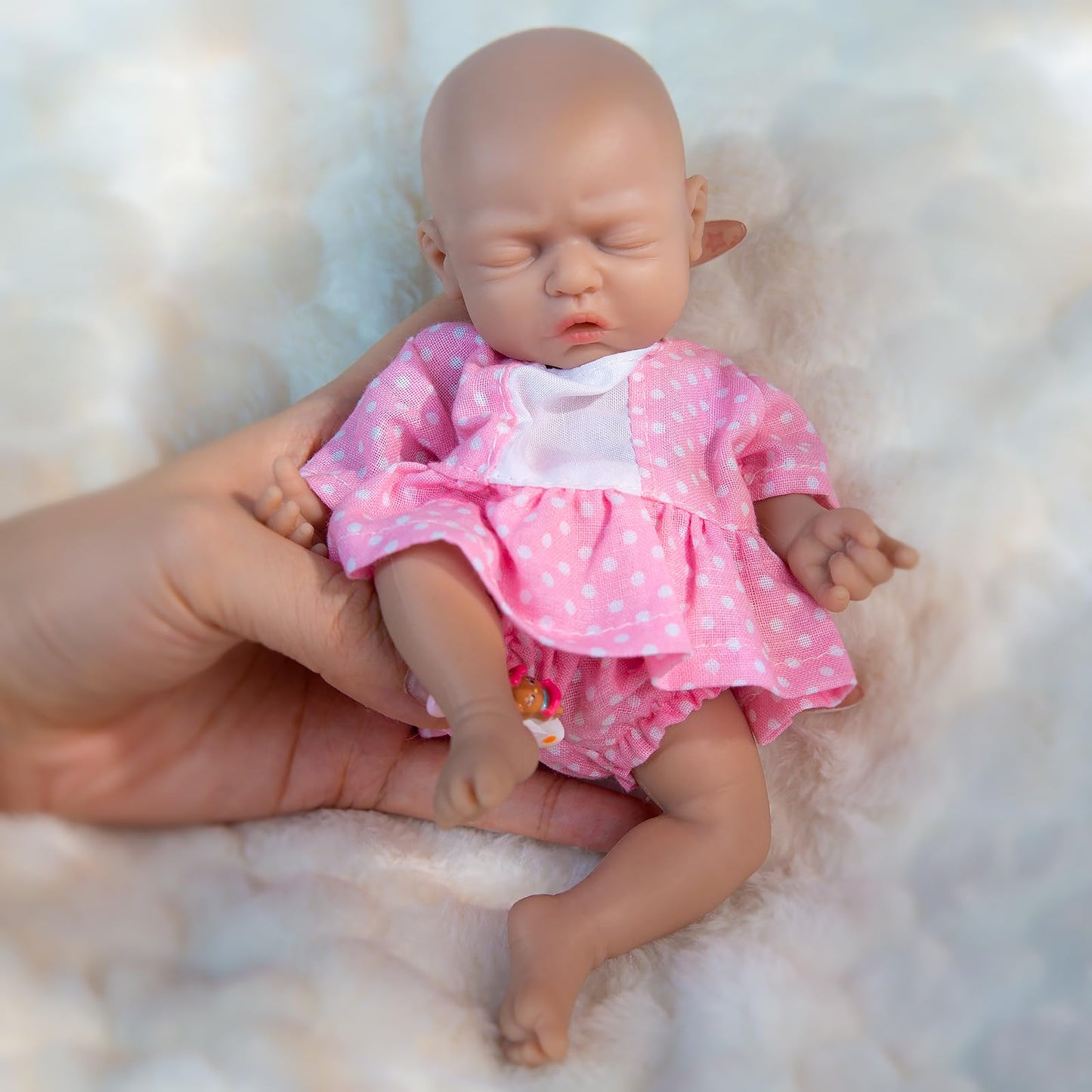 Vollence 14 inch Realistic Silicone Newborn Baby Doll - Boy