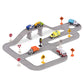 Driven By Battat Wh1078Z Series Multipack (6 Pack Safe & Clean City Crew Pocket Playset – 57Pc Set With Work Vehicles, Tracks, And Road Signs – Toys For Kids Aged 3 And Up, Multicoloured