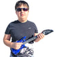 Zugar Land Rock Inflatable Mini Guitars (23 Inches) Vinyl. Perfect Party Favor, Dj Dance 80S Rocker (Mini Rock-N-Roll (4 Pack))