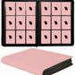 enhanced 9-Pocket Zippered Trading Card Binder  540 Pockets Double-Sided Side-Loading Card Organizer Album  PU Leather Card Holder Protector for MTG  TCG  Sports Cards Pink