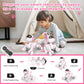 Fuuy Robot Dog Toy For Kids, Easy Programmable Remote Control Dog Robot With Head Touch Sensing & Music Function, Imitates Anima