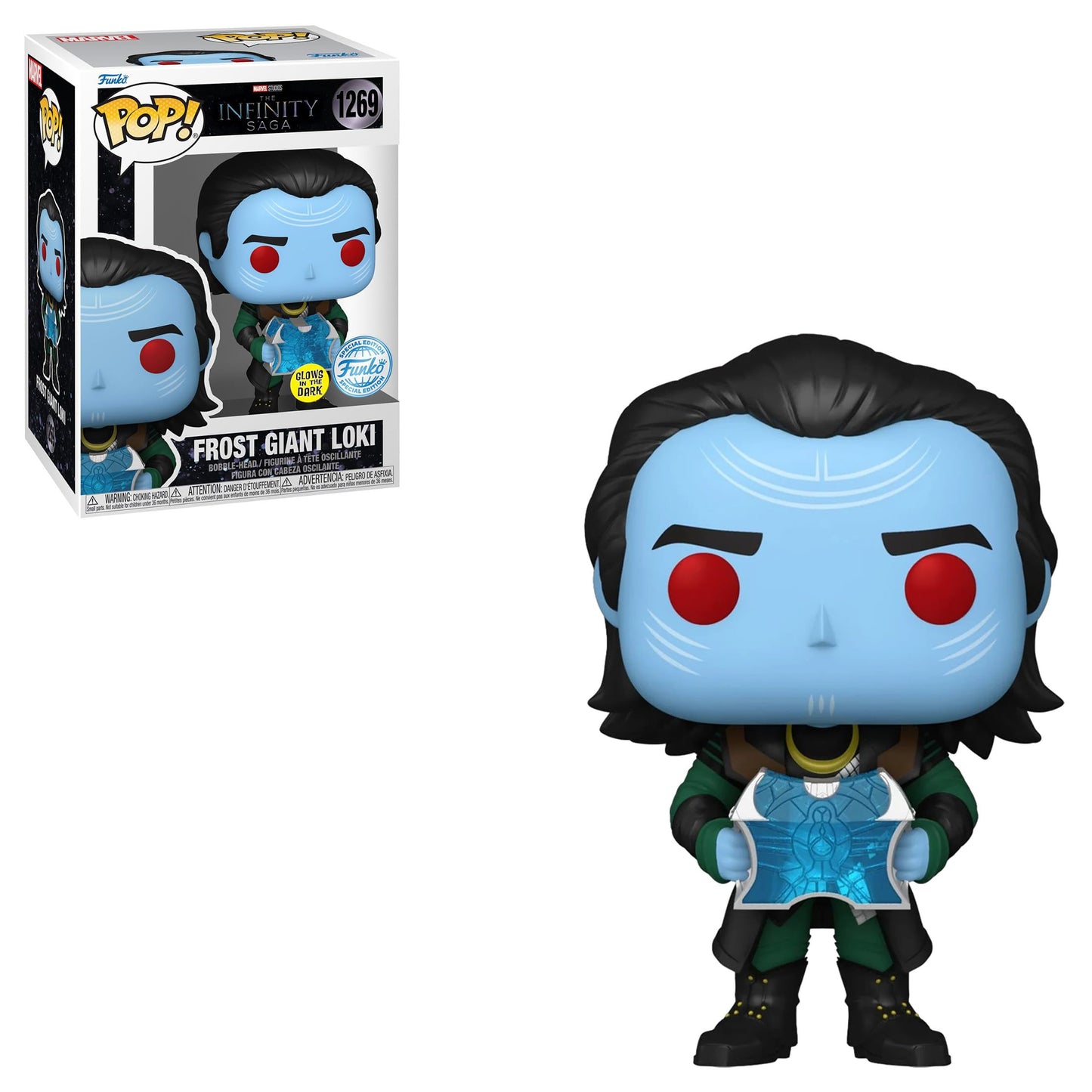 Funko Pop! Frost Giant Loki Glow-In-The-Dark Entertainment Earth Figure (#1269)