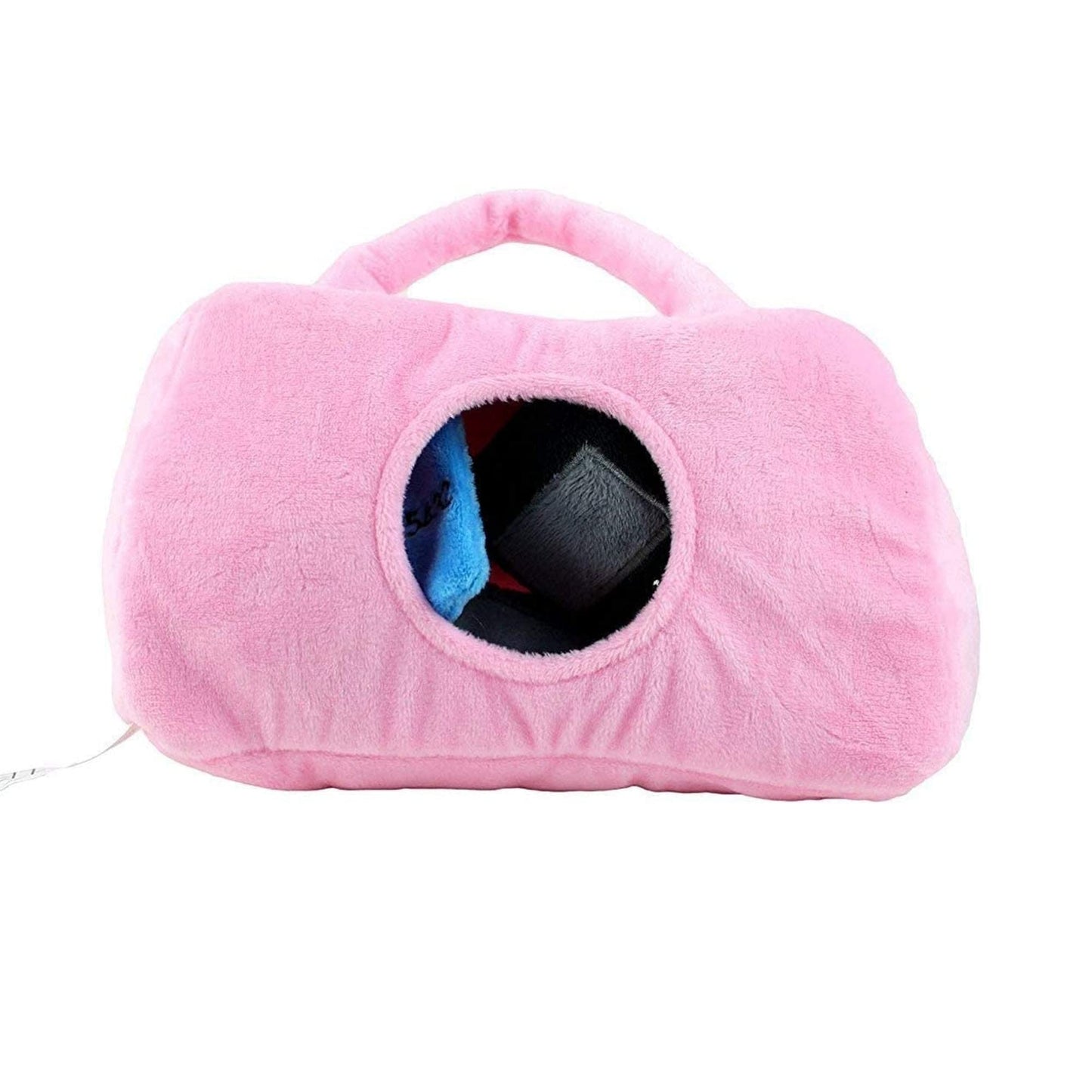 Midlee Plush Purse Find-A-Toy Interactive Dog Toy - 9''