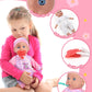 Gagaku Baby Doll Set,12' Doll Toys With Crib Bed,22Pcs Baby Doll Accessories Doll Care Playset Includ Cradle Crib, Diaper,Feeding Set,Baby Gift For 3+ Year Old Girls Boys