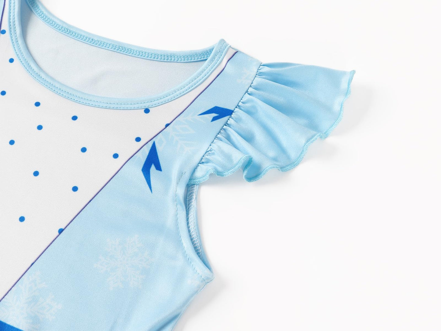 Sukyfecde Girls Princess Dresses Toddler Kids Costume Birthday Party Dress Halloween Cosplay Outfits 4T Blue