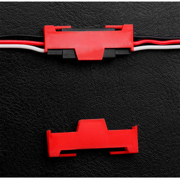 Skrnrhrery Servo Cable Clip Lock, 50 Pcs Servo Extension Cable Safety Connector Clip Lock for Servo Extension Cable Male/Female