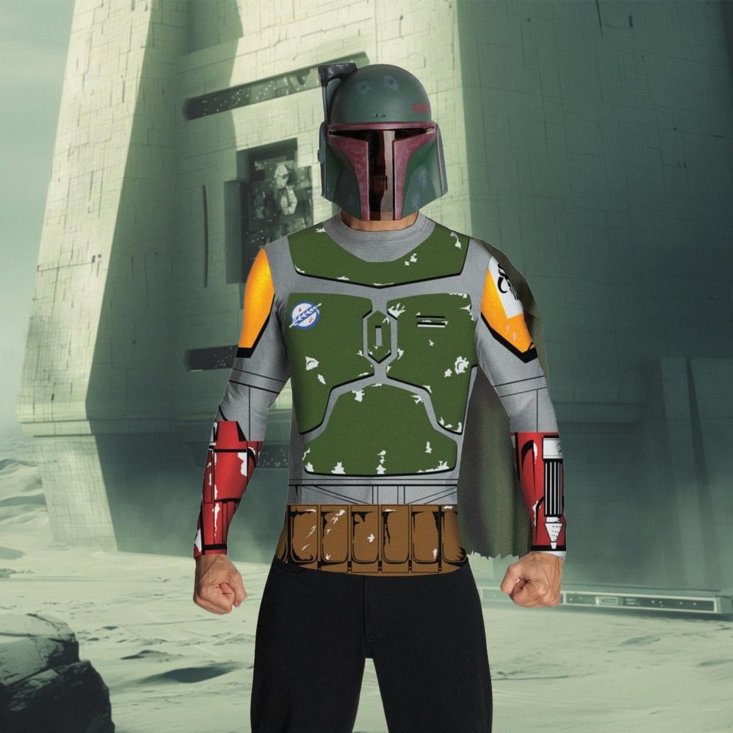 Rubie's Star Wars Child's Boba Fett Value Costume Top  Medium