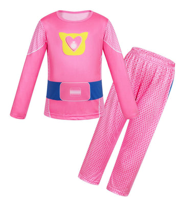 Marendyee Kitties Costume Outfit Christmas Gift for Kids Long Sleeve Shirt Pants Set Cosplay Birthday Party 1-2 Years