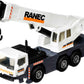 Matchbox Working Rigs 4-Pack Toy Construction Trucks, Plastic, Multi, Model HCC07, Moving Parts, Styles May Vary