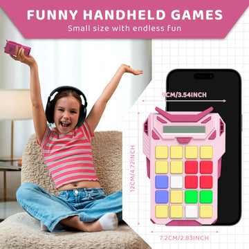 Homestec Logical Super Slide Puzzle, Hand Held Travel Games For Kids And Adults, Brain Teaser Toys Road Trip Activities For Boys